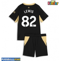 Manchester City Rico Lewis #82 Auswärts Trikotsatz Kinder 2026-27 Kurzarm (+ Kurze Hosen)